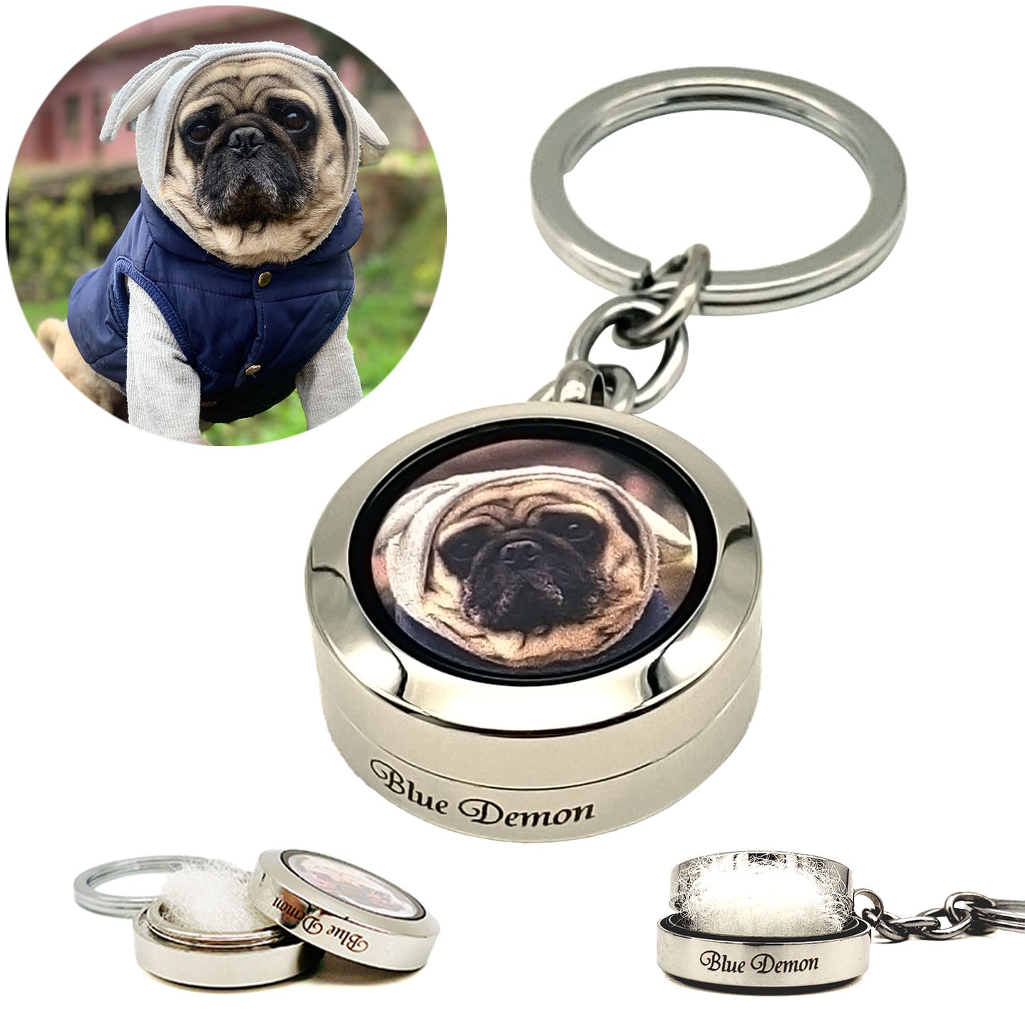 Planethousepet™ Pet Hair Commemorative Pendant