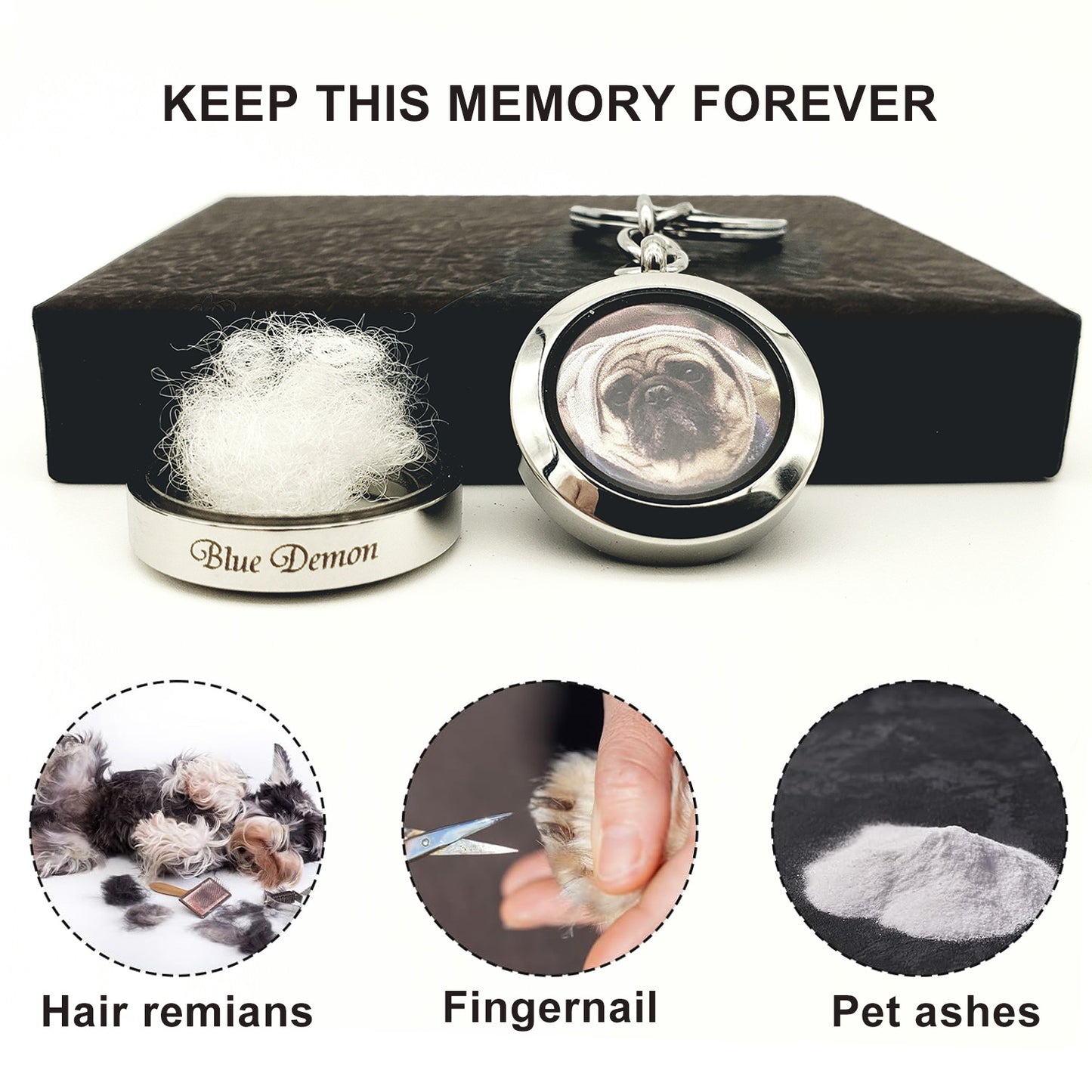 Planethousepet™ Pet Hair Commemorative Pendant