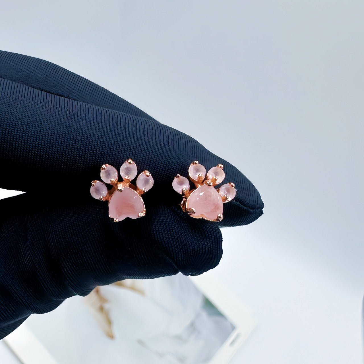 Boltiesd™ Cute Paw Earrings in Sterling Silver S925 - Boltiesd™