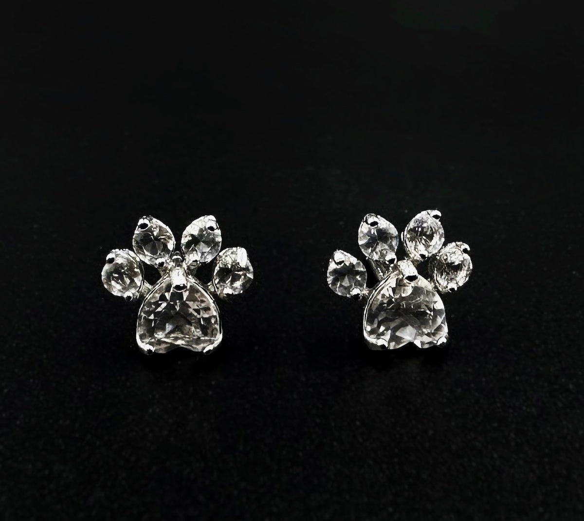 Boltiesd™ Cute Paw Earrings in Sterling Silver S925 - Boltiesd™