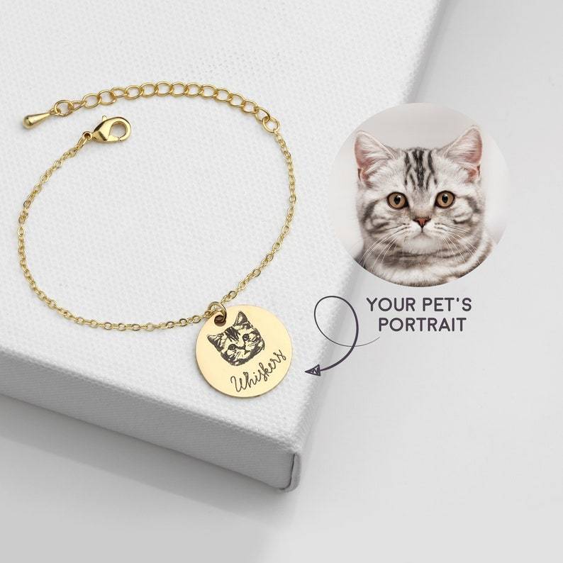 Boltiesd™ Pet Portrait Name Bracelet - Boltiesd™