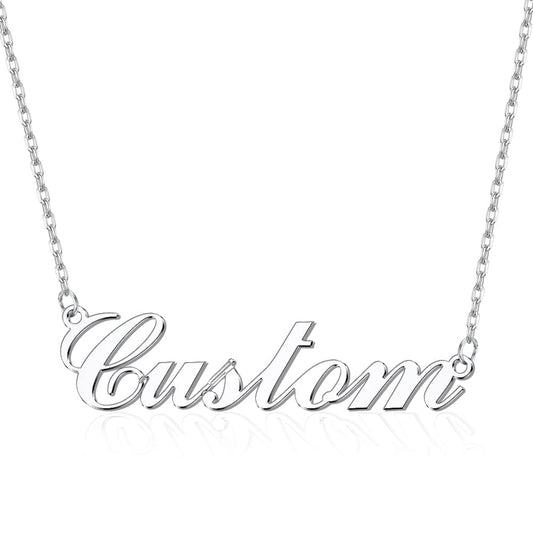 Name Necklace in Sterling Silver - Planethousepet?